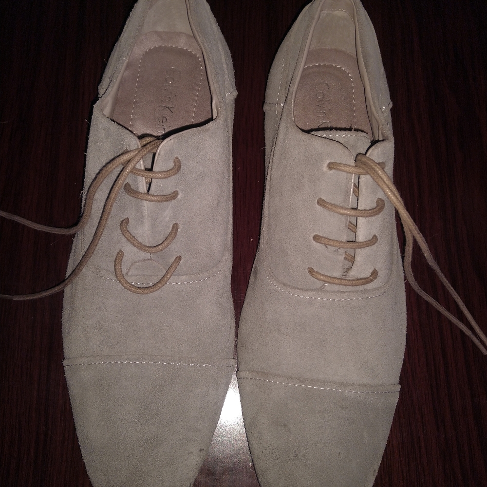 Calvin klein grey shoes